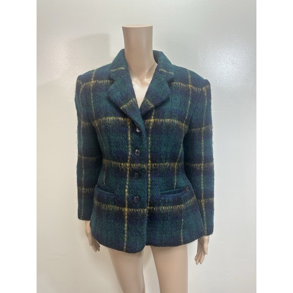 Jones New York Jackets & Blazers - Wool Mohair Woman Blazer with‎ Plats Size 10 Jones New York Vintage